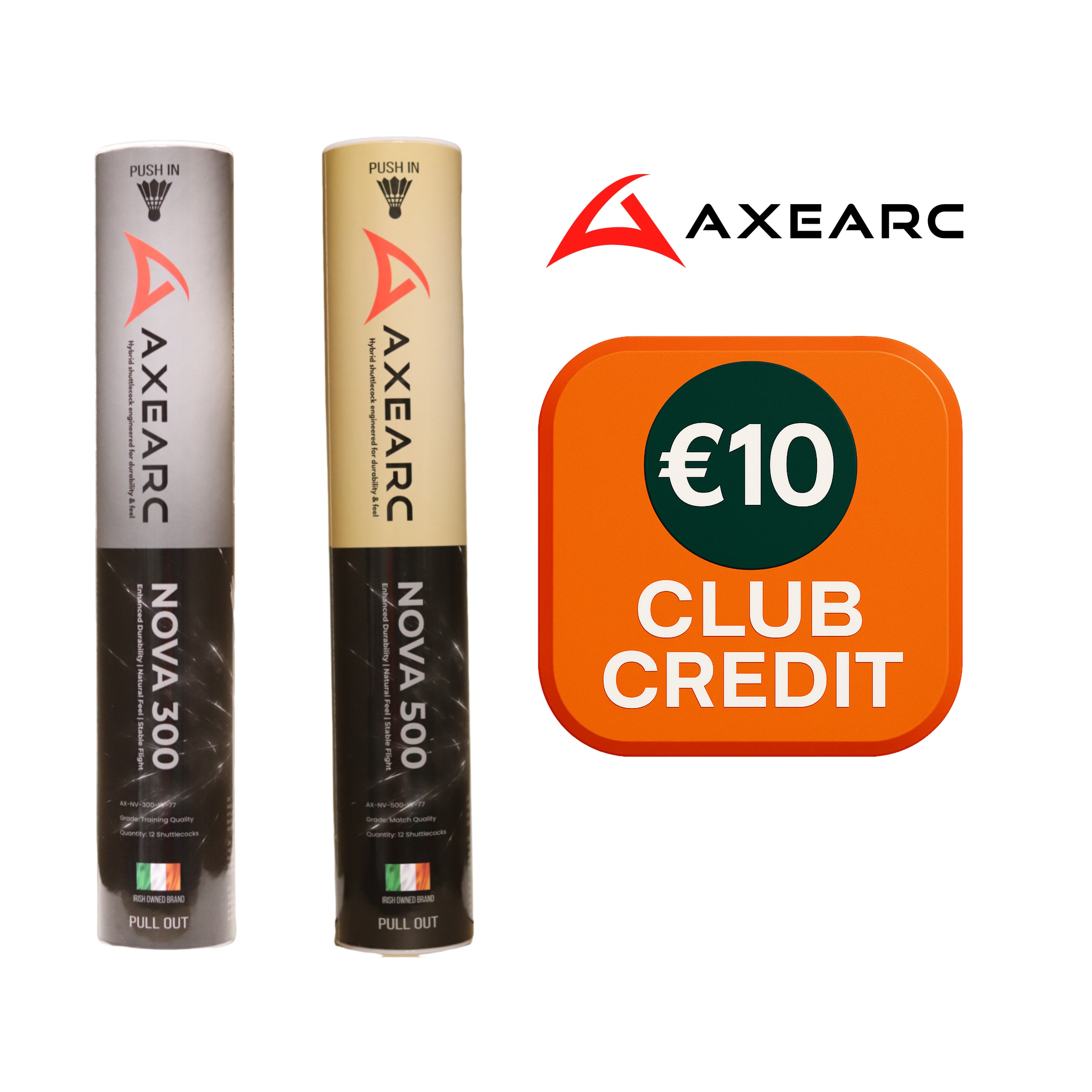 NOVA Shuttlecocks Club Trial Kit